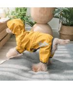 raincoat for small dogs with paws