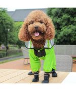 traje de lluvia para perros