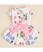 robe florale pour chienne