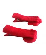 small red barrette for dogs