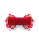 barrette rouge pour chien