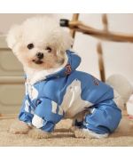 waterproof dog fur jumpsuit