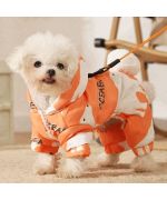 bichon fur jumpsuit