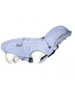 chaqueta gris para perros