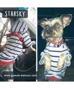 striped sweatshirt for dogs