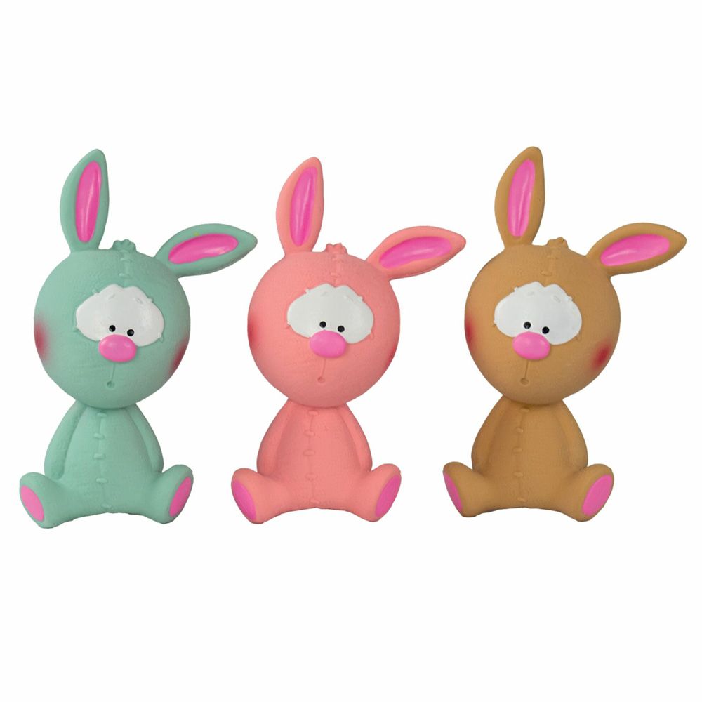 Squeaky Rabbit Toy for Small Dogs and Cats