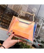 women's holographic bag