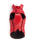 Red dog coat