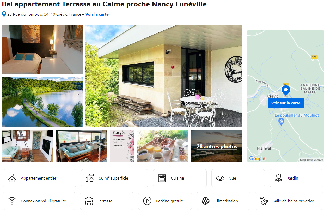 Last minute apartment rental Nancy Lunéville